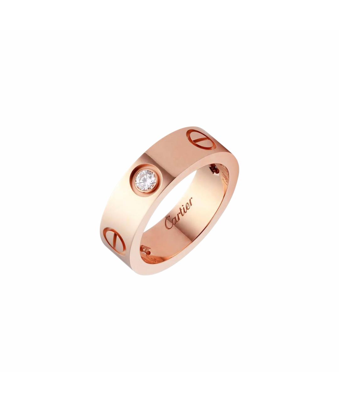 CARTIER Золотое кольцо из розового золота, фото 1