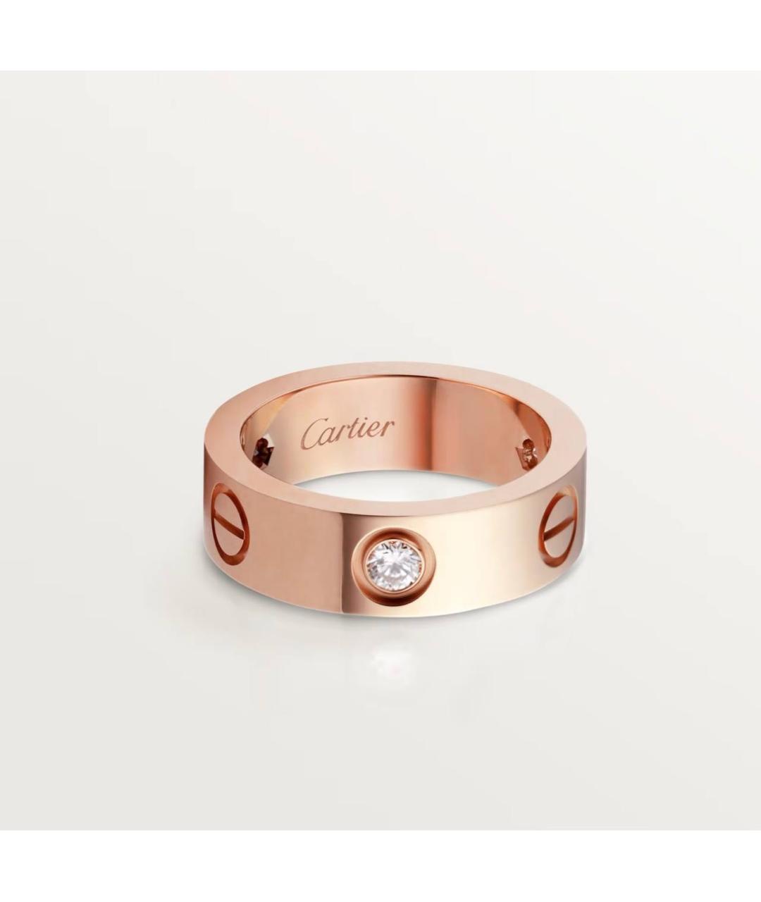 CARTIER Золотое кольцо из розового золота, фото 2