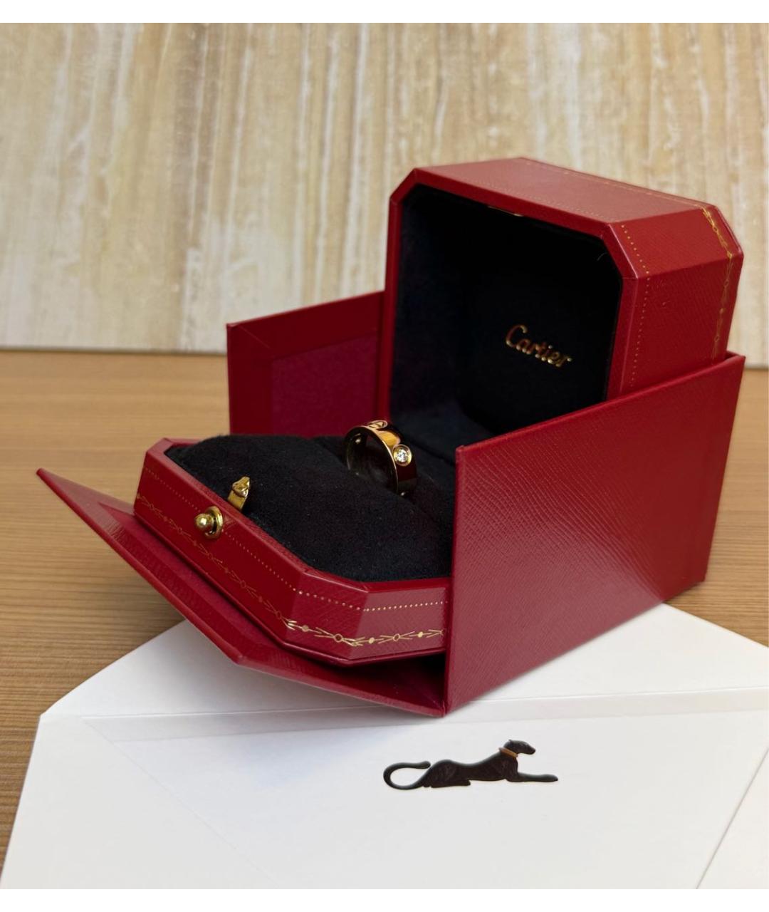 CARTIER Золотое кольцо из розового золота, фото 4