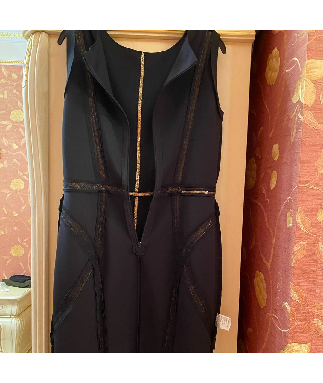 TADASHI SHOJI Черное коктейльное платье, фото 3
