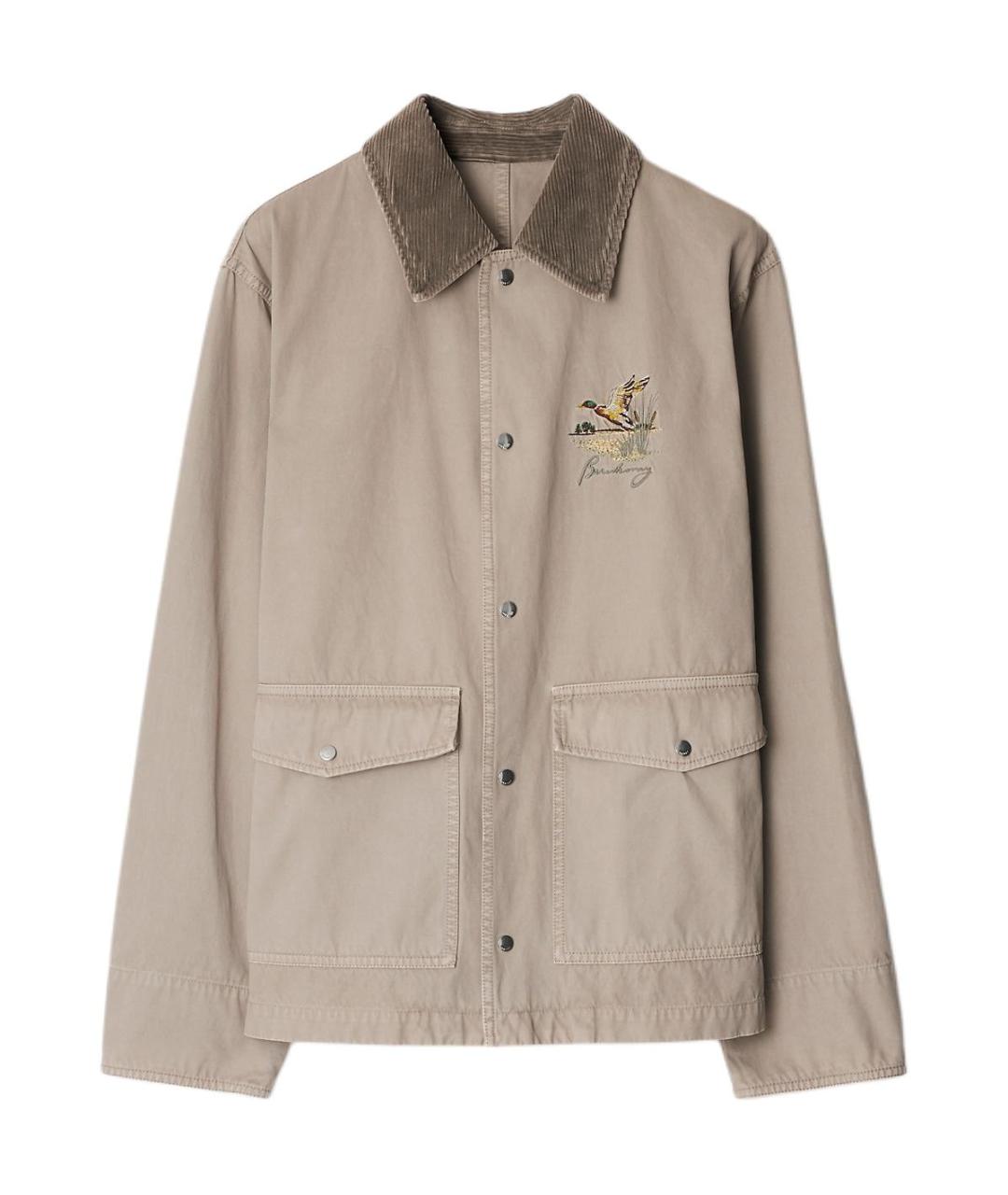 BURBERRY Бежевая куртка, фото 1