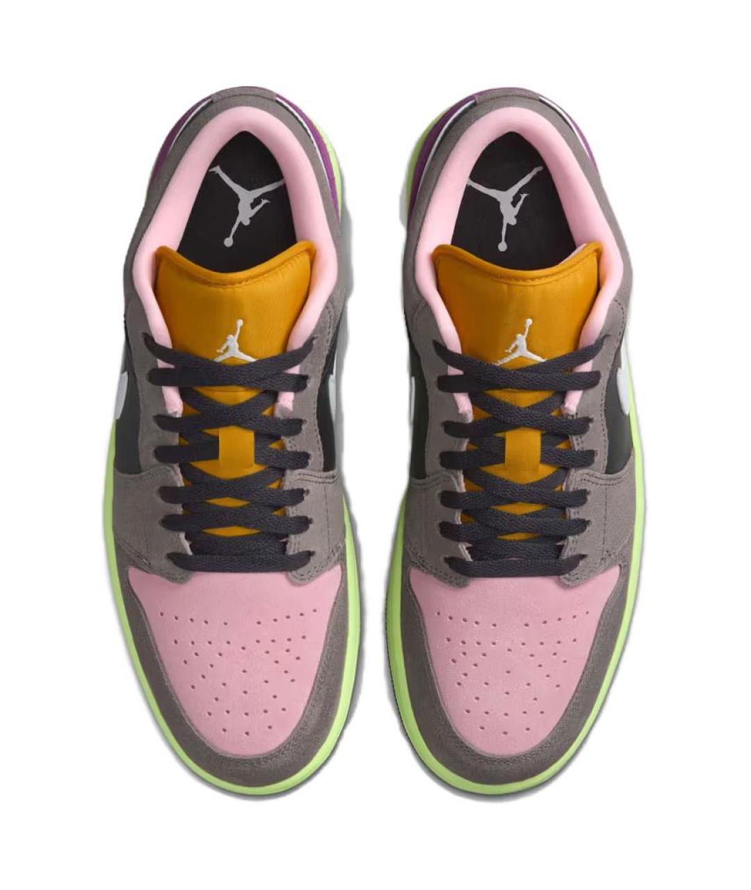 JORDAN Мульти кожаные кроссовки, фото 4