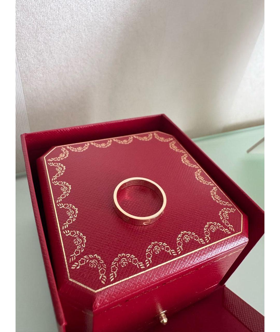 CARTIER Розовое кольцо из розового золота, фото 3