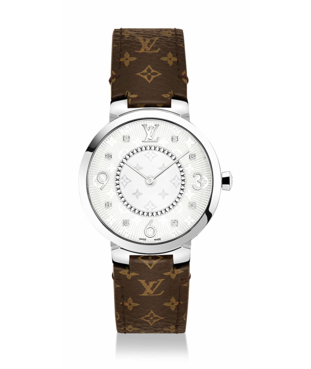 LOUIS VUITTON Белые часы, фото 7