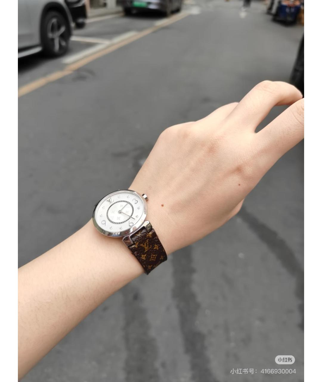 LOUIS VUITTON Белые часы, фото 4