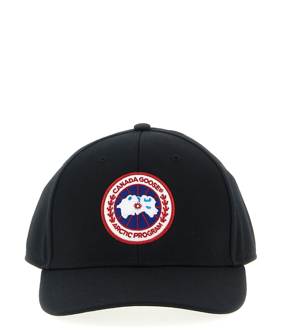 CANADA GOOSE Черная синтетическая кепка/бейсболка, фото 1
