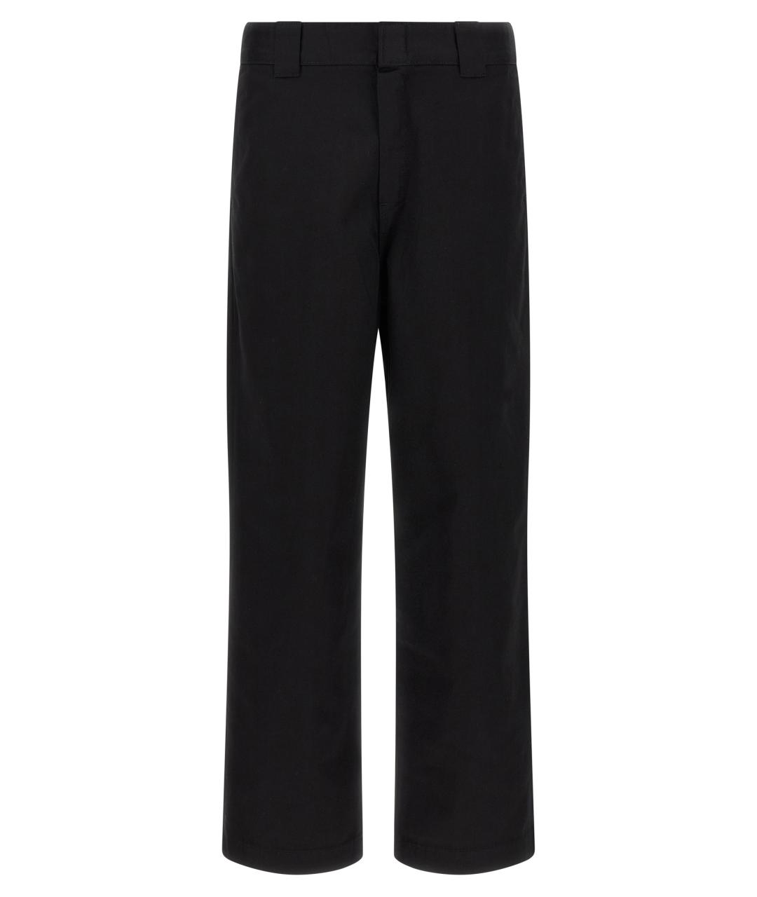 CARHARTT WIP Черные полиэстеровые повседневные брюки, фото 1