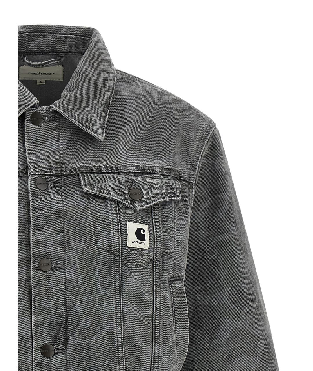 CARHARTT WIP Серая хлопковая куртка, фото 3