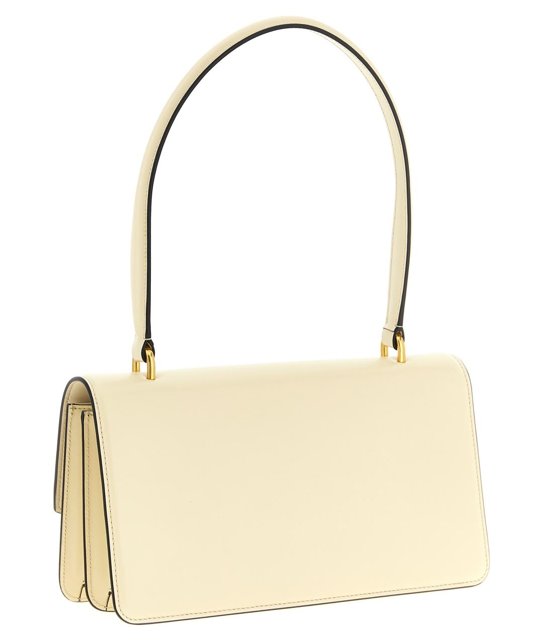 VALENTINO Бежевая кожаная сумка через плечо, фото 2