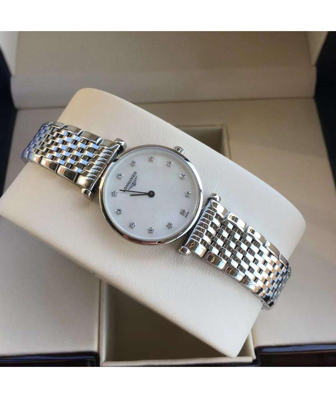 LONGINES Серебряные часы, фото 6