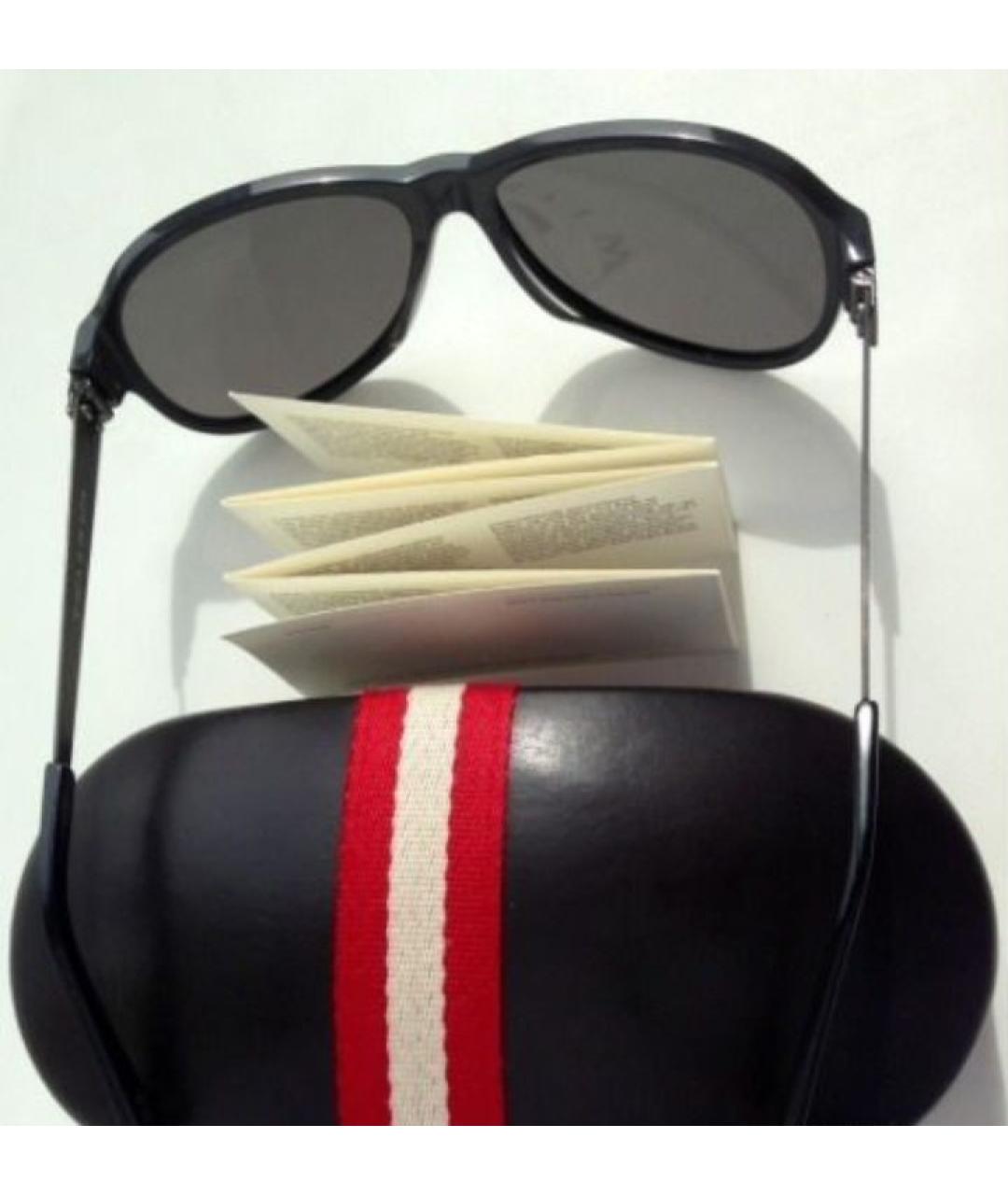 BALLY Черные пластиковые солнцезащитные очки, фото 2
