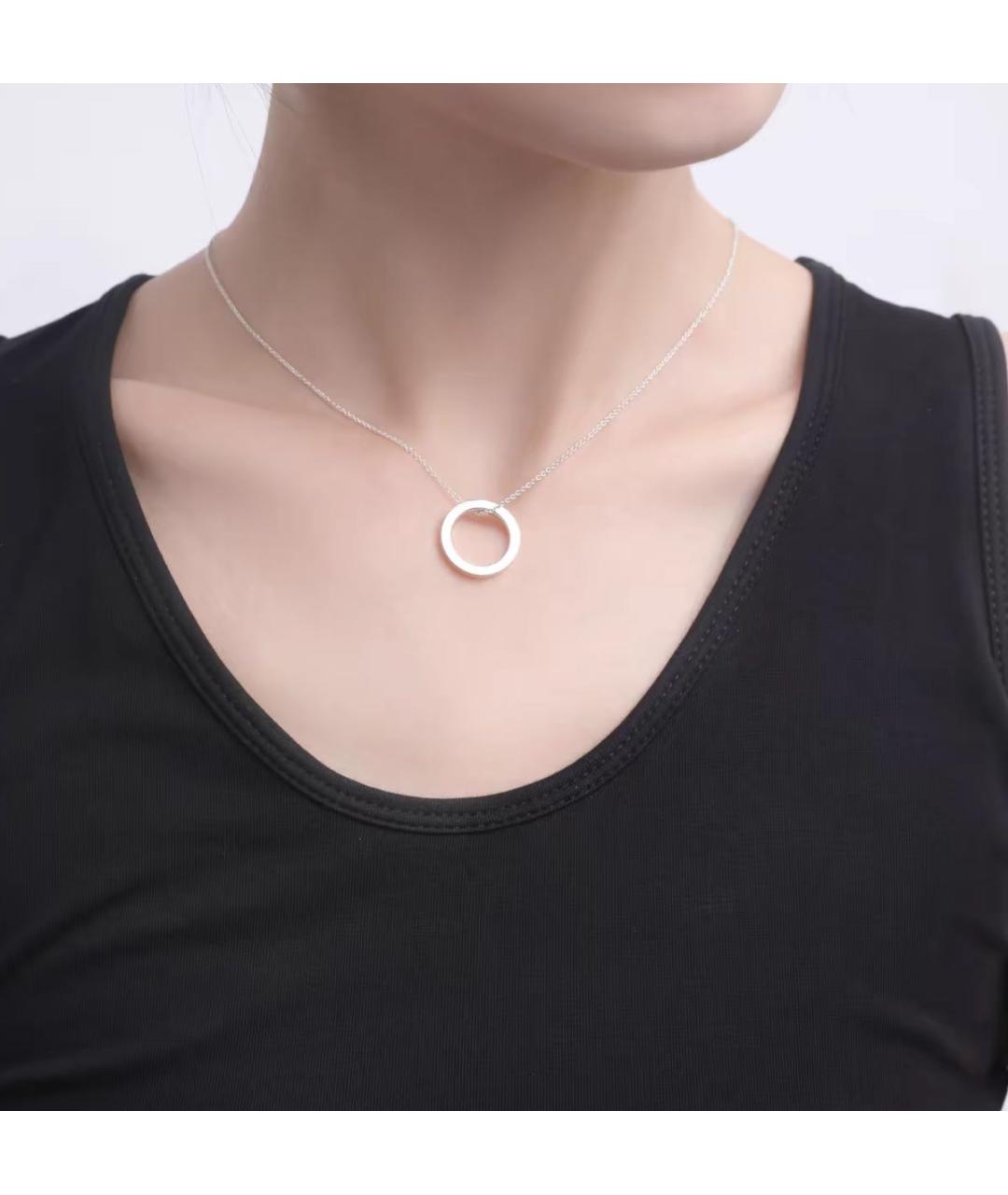 TIFFANY&CO Серебряное серебряное колье, фото 5