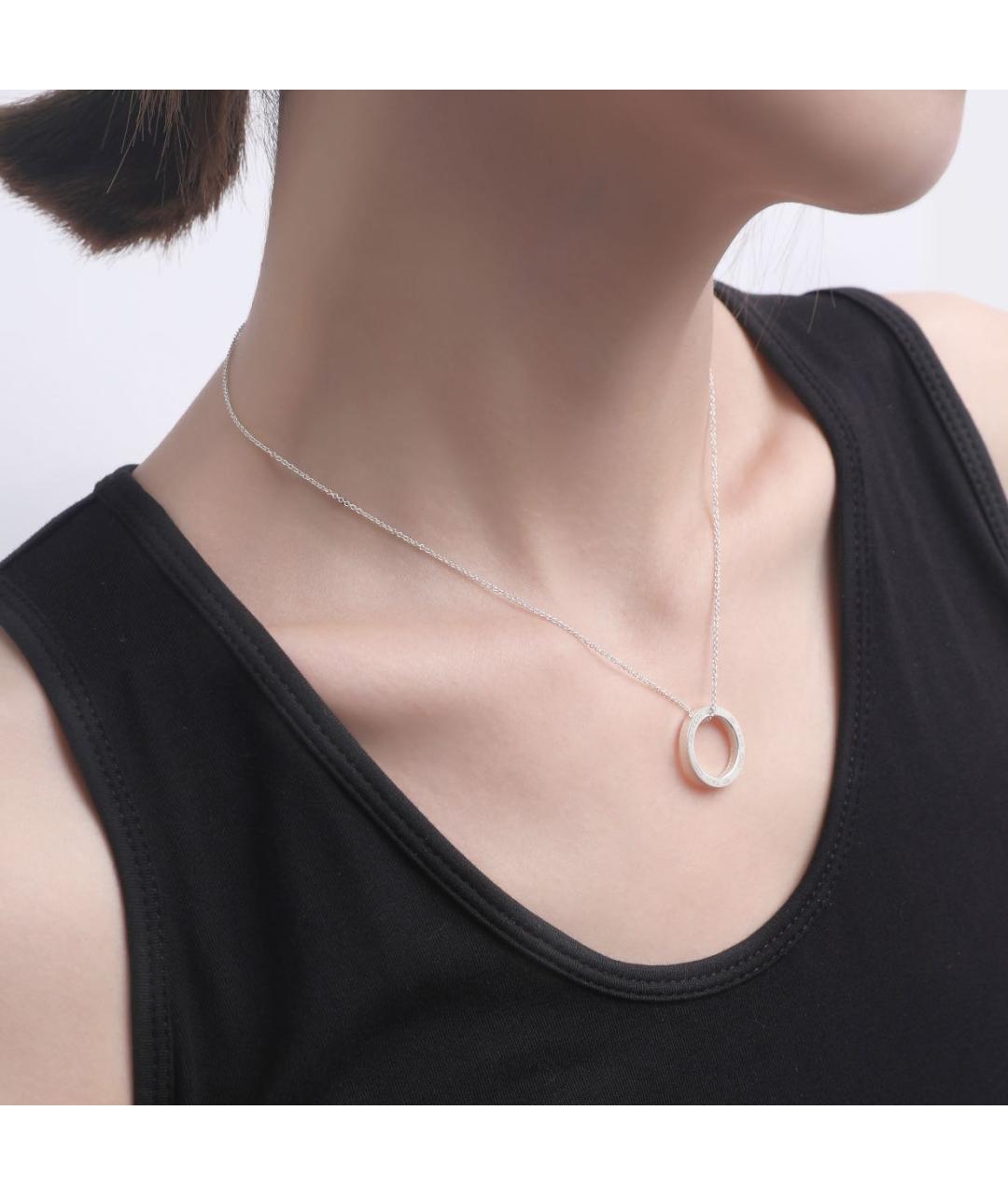 TIFFANY&CO Серебряное серебряное колье, фото 4