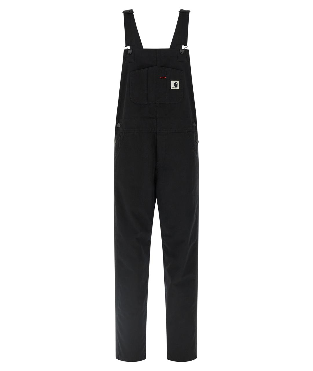 CARHARTT WIP Черный хлопковый комбинезон, фото 1