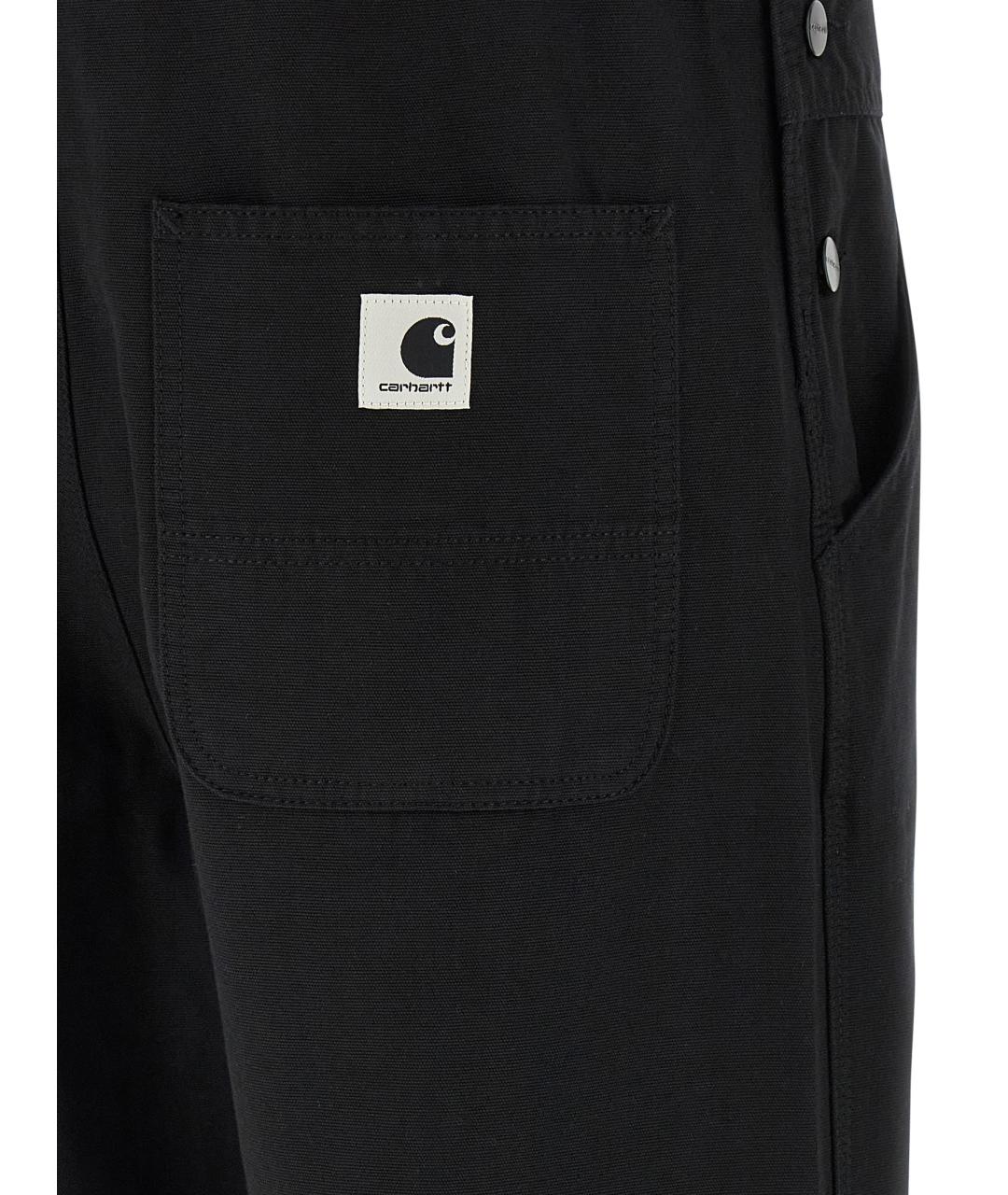 CARHARTT WIP Черный хлопковый комбинезон, фото 4