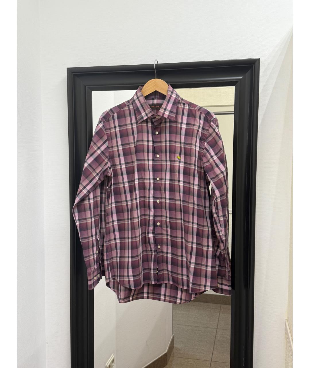 ETRO Хлопковая кэжуал рубашка, фото 7