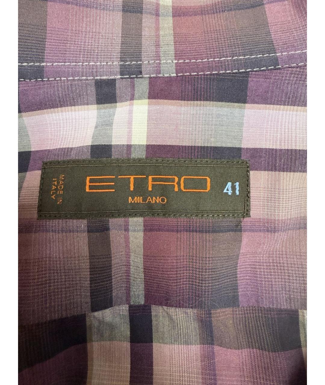 ETRO Хлопковая кэжуал рубашка, фото 3