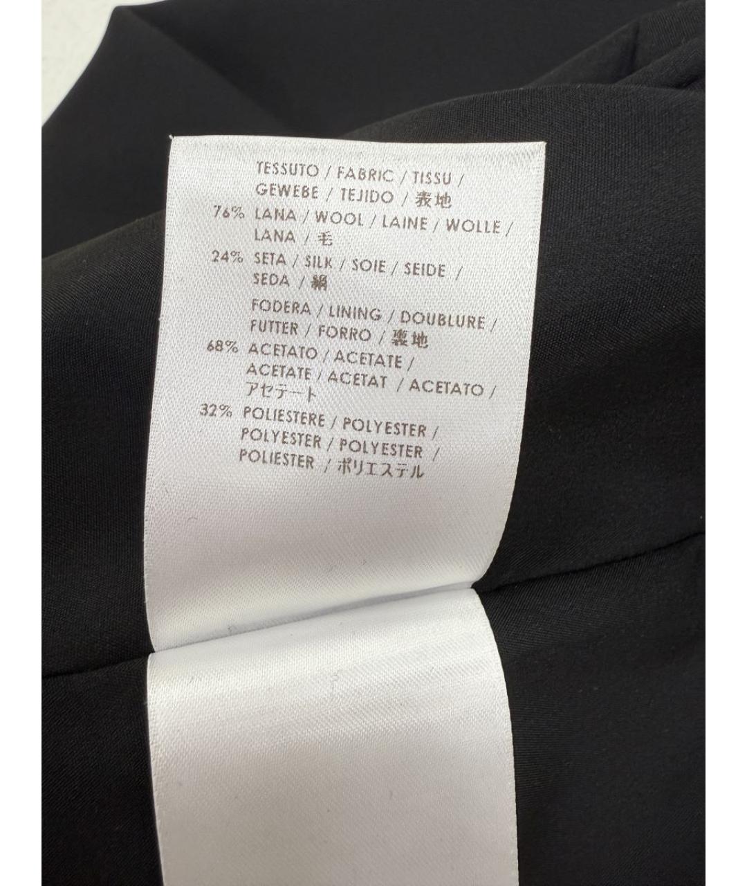 GUCCI Черная юбка миди, фото 5