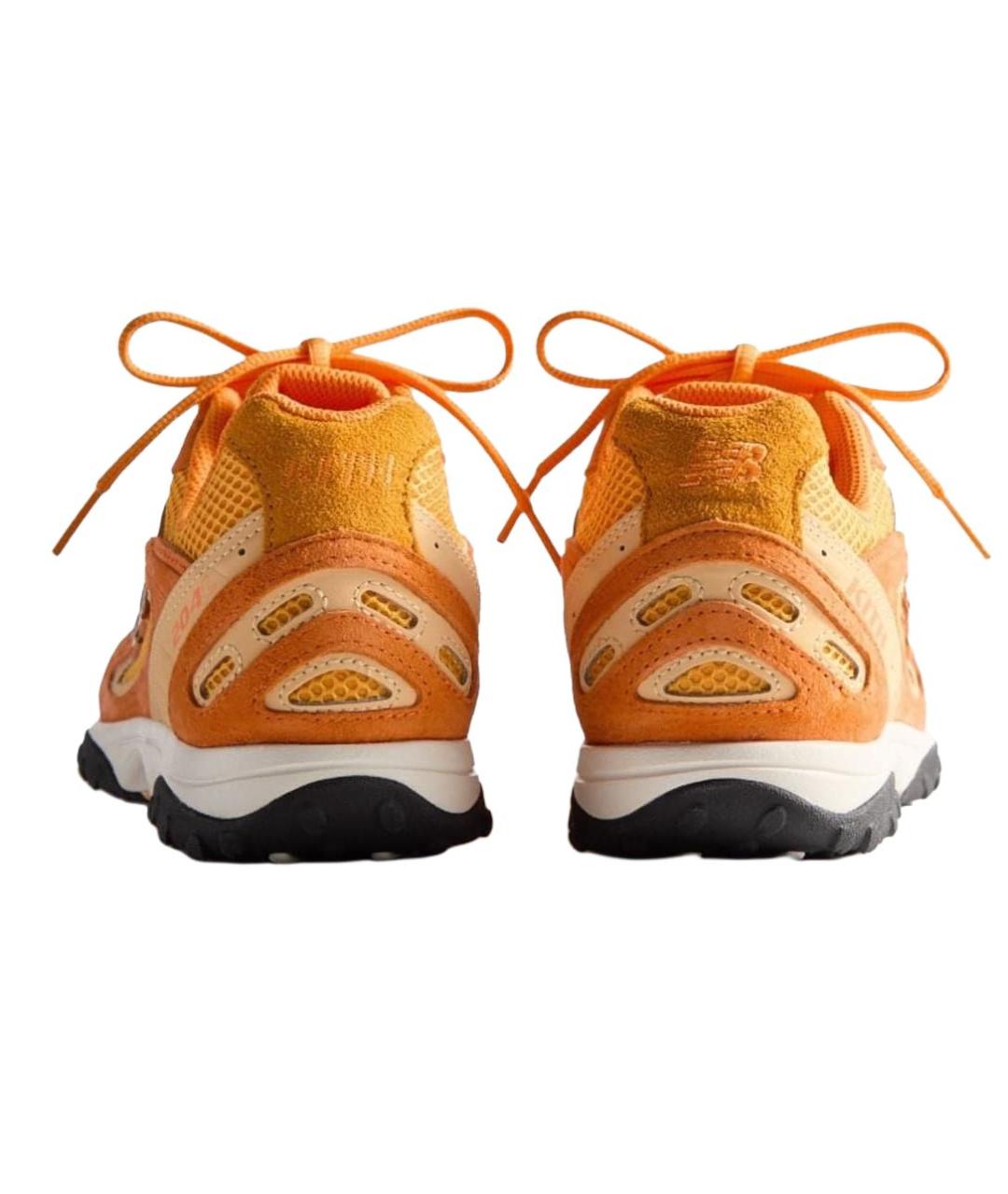 NEW BALANCE Оранжевое замшевые кроссовки, фото 6