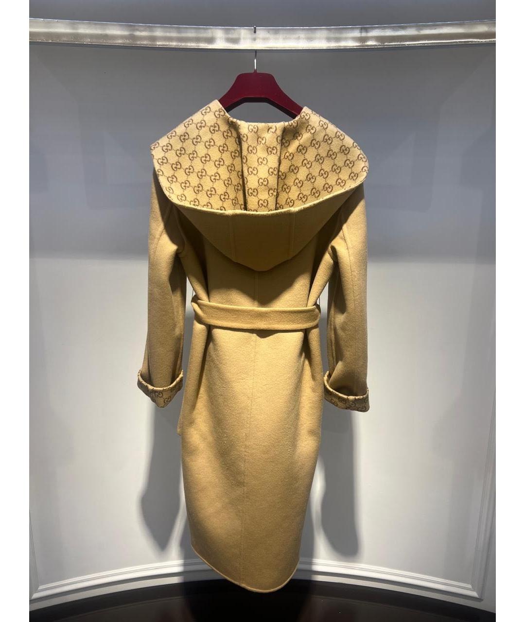 GUCCI Коричневое пальто, фото 2