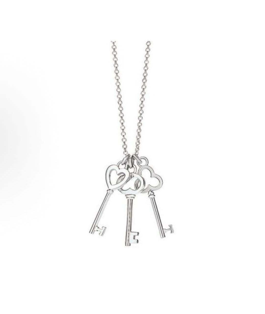 TIFFANY&CO Серебряная серебряная подвеска, фото 3