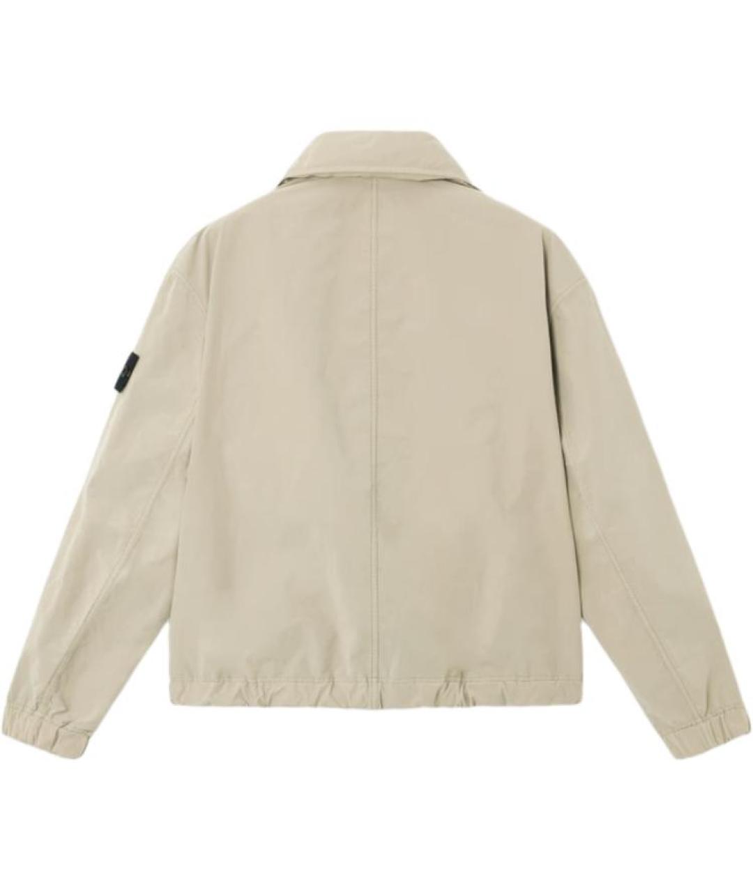 STONE ISLAND Бежевая куртка, фото 2