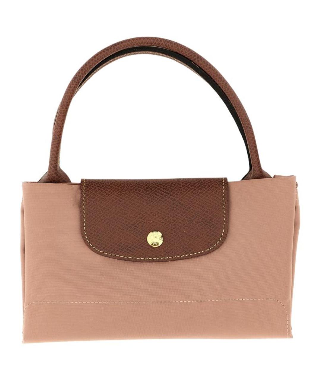 LONGCHAMP Бежевая сумка с короткими ручками, фото 3