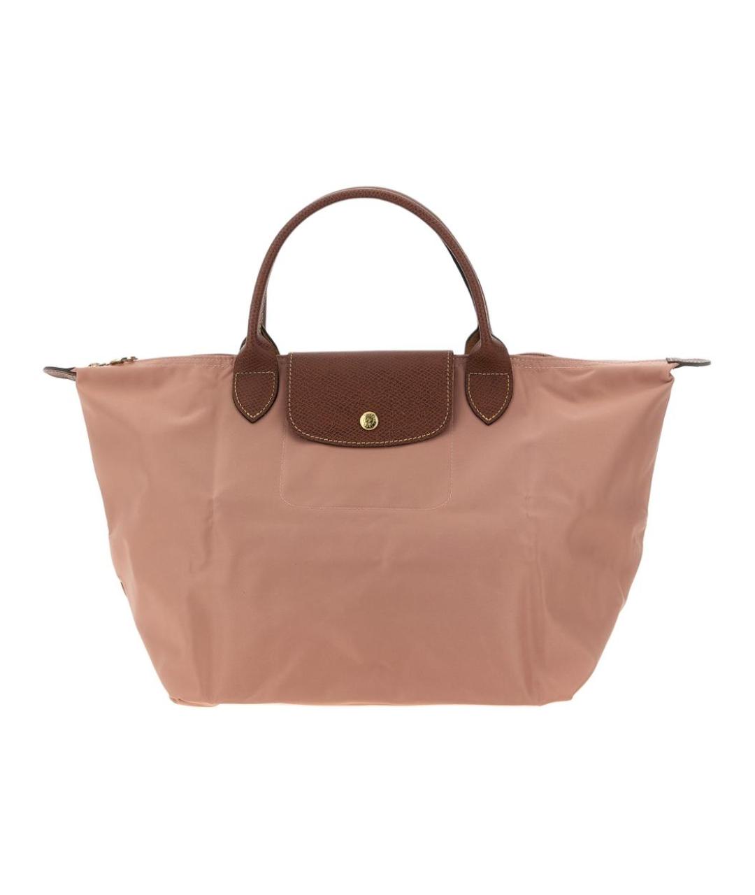 LONGCHAMP Бежевая сумка с короткими ручками, фото 5
