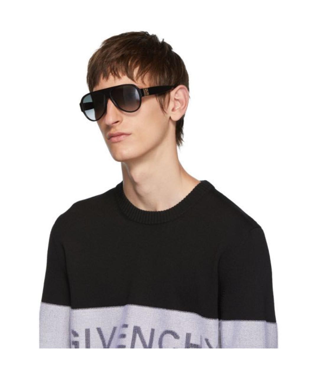 GIVENCHY Коричневые пластиковые солнцезащитные очки, фото 4