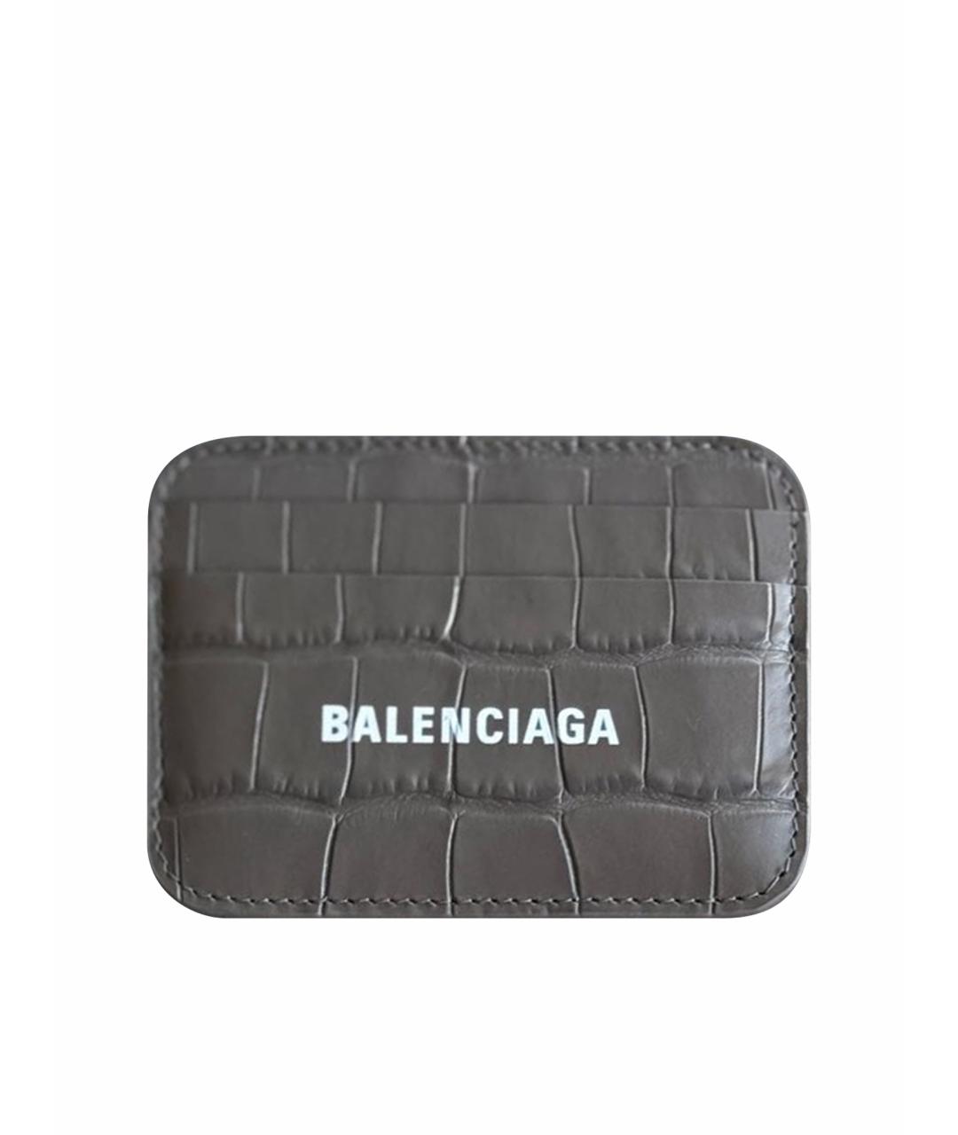 BALENCIAGA Серый кардхолдер, фото 1