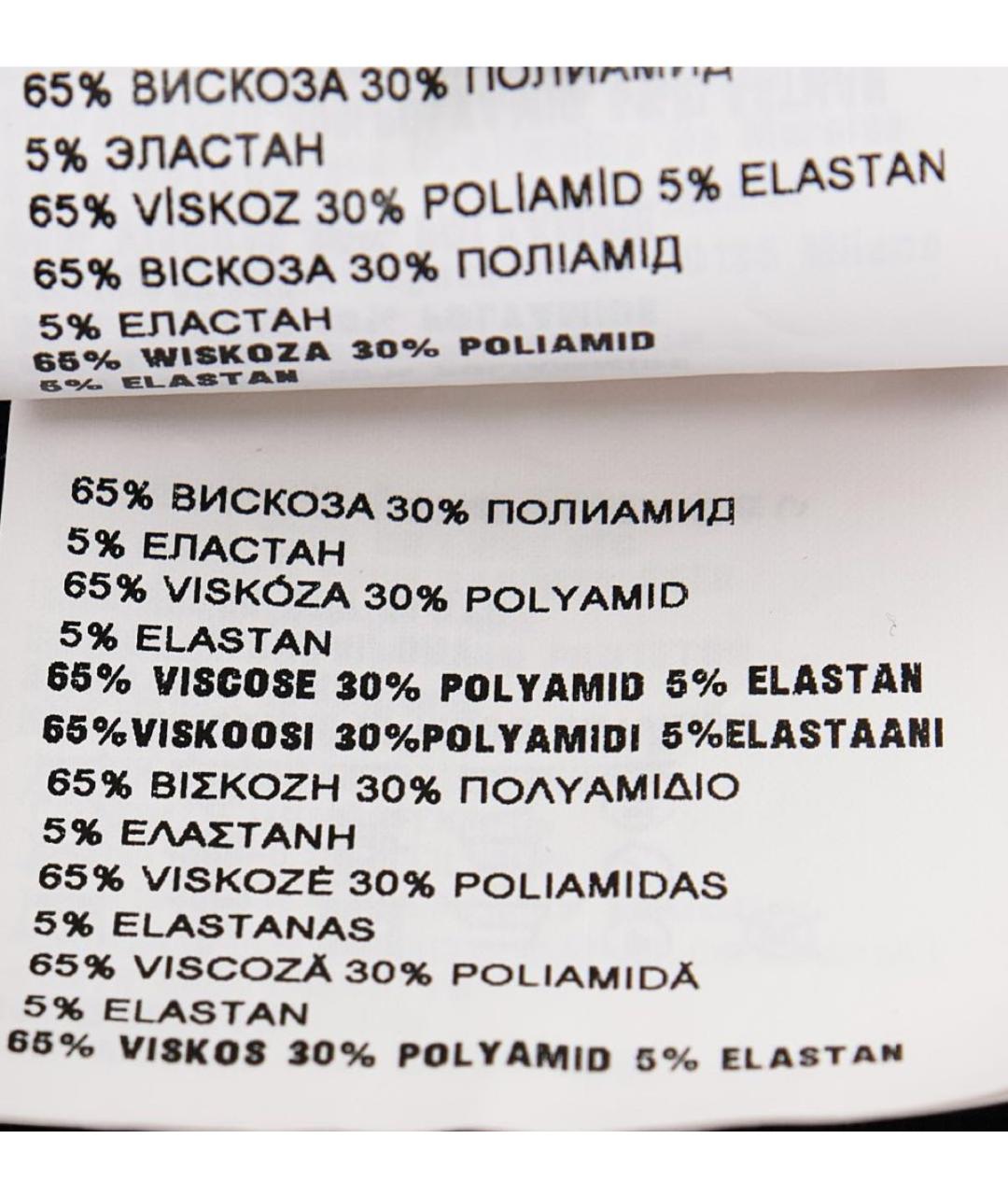 MIU MIU Черная вискозная майка, фото 6