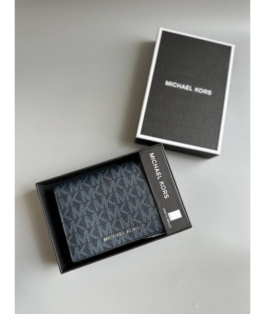 MICHAEL KORS Синий кардхолдер, фото 5