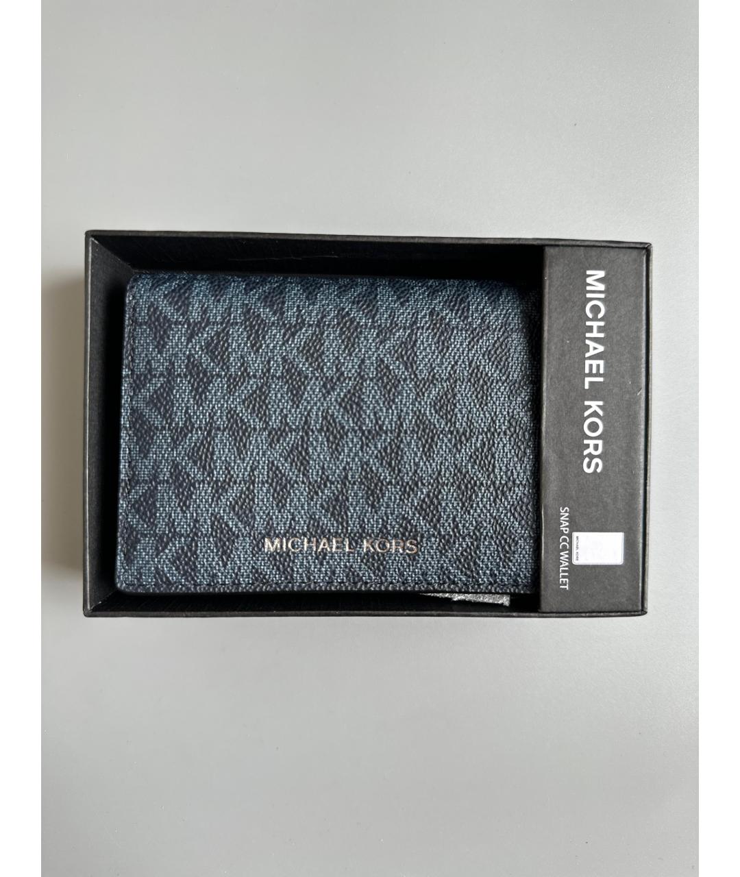 MICHAEL KORS Синий кардхолдер, фото 7