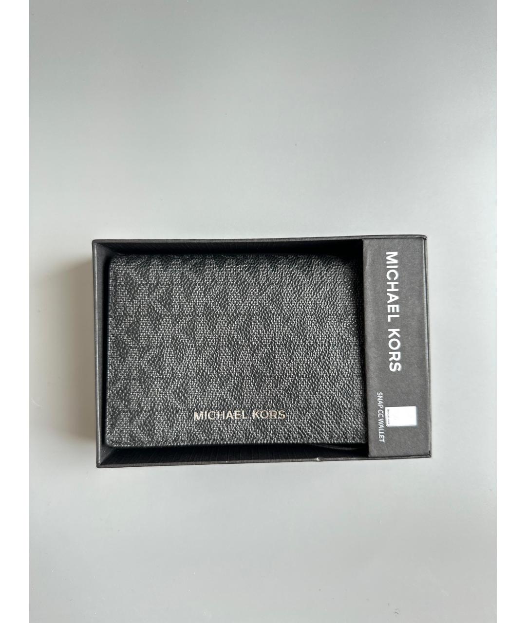 MICHAEL KORS Черный кардхолдер, фото 5