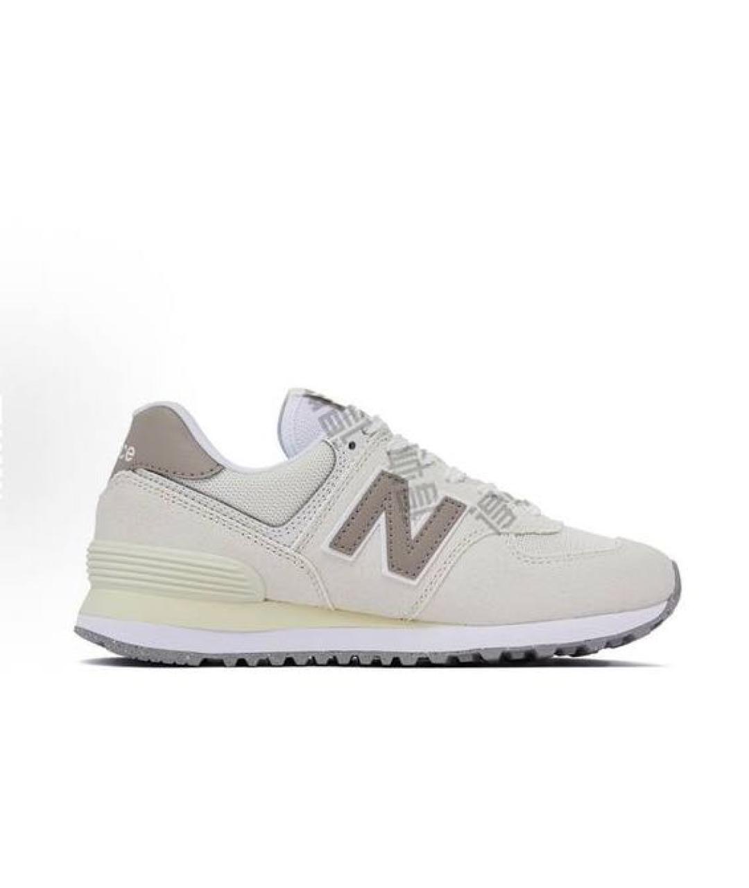 NEW BALANCE Бежевые низкие кроссовки / кеды, фото 6