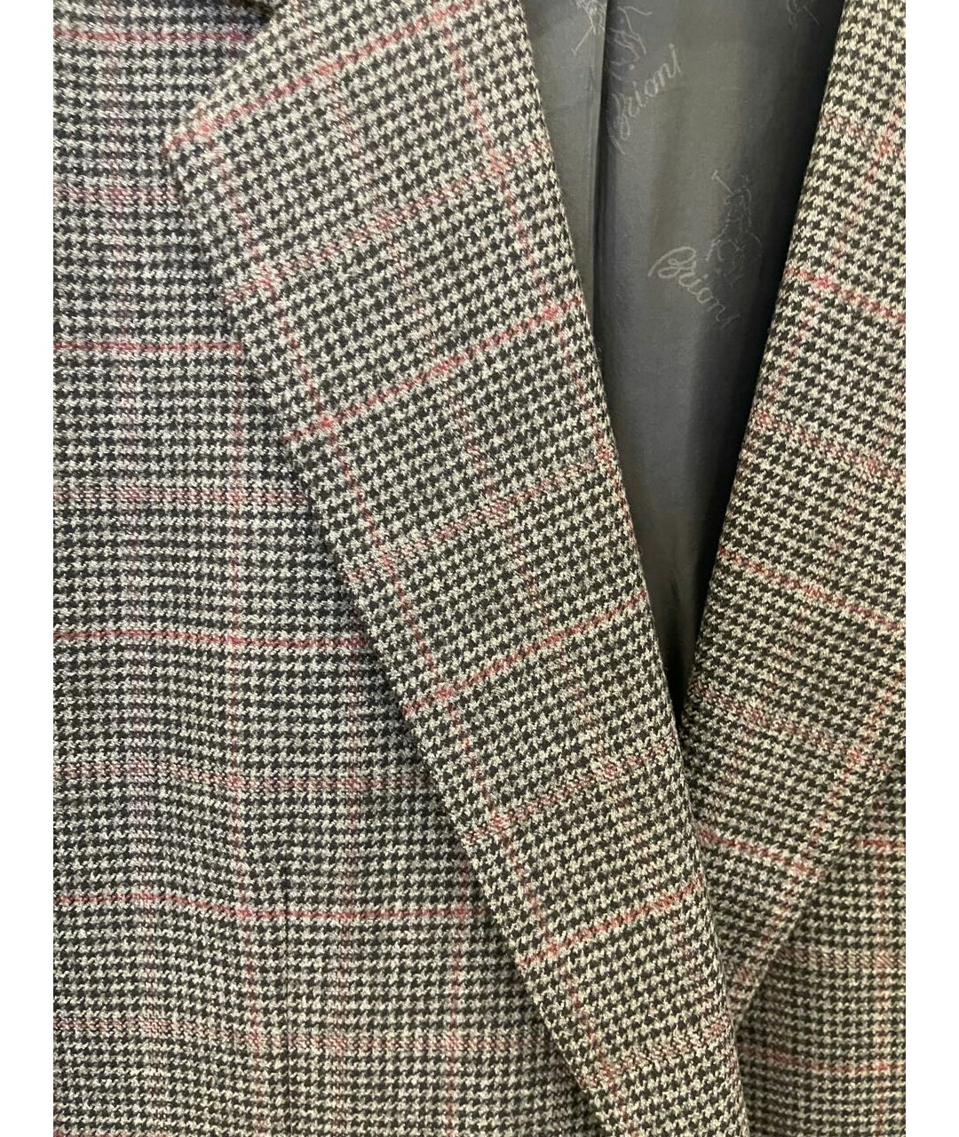 BRIONI Коричневый шерстяной пиджак, фото 5