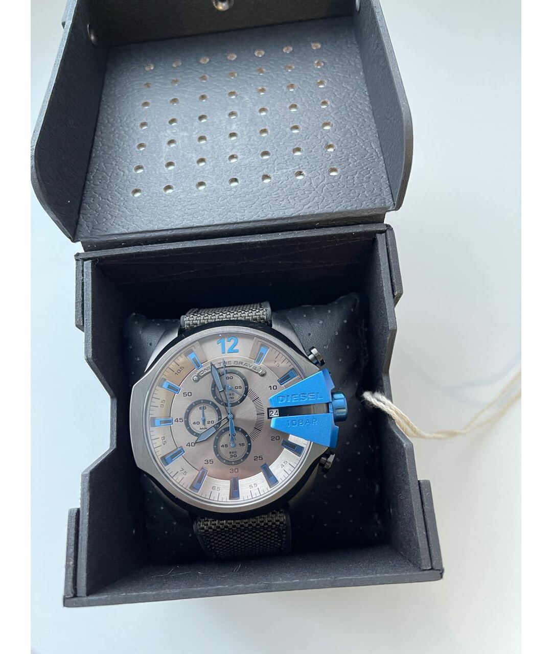 DIESEL Серые стальные часы, фото 7