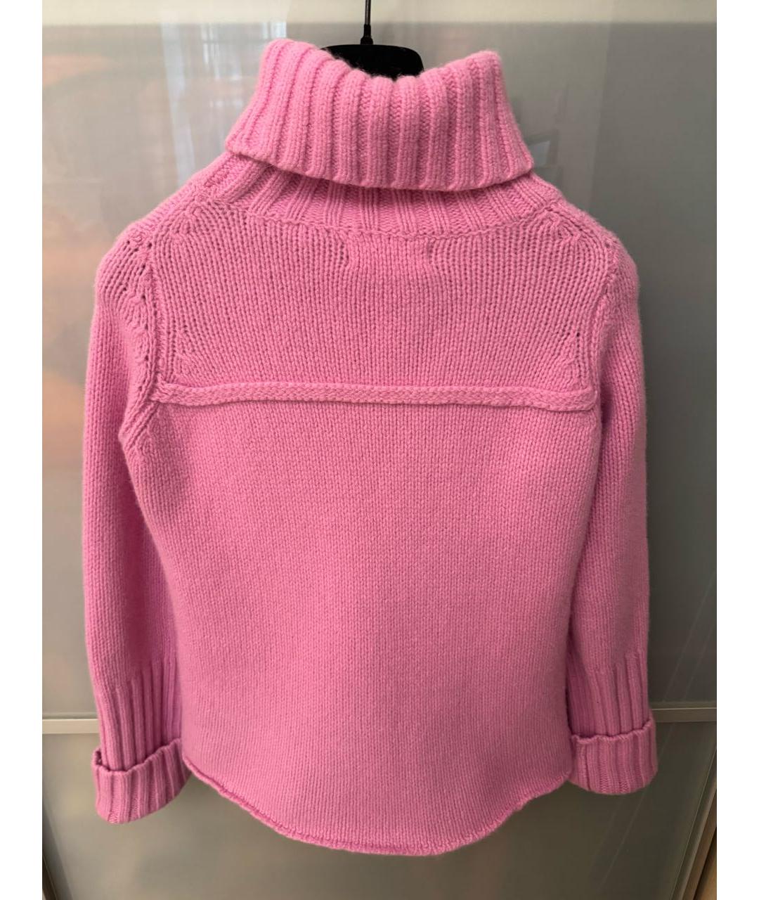 ZADIG & VOLTAIRE Розовый шерстяной джемпер / свитер, фото 2