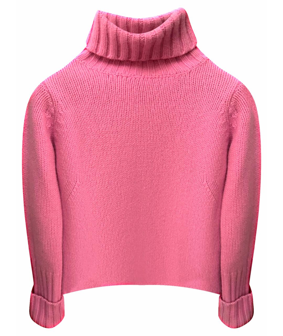 ZADIG & VOLTAIRE Розовый шерстяной джемпер / свитер, фото 1