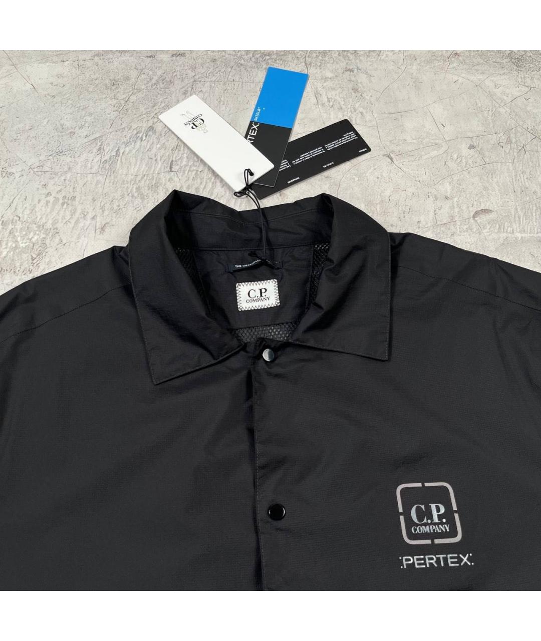 CP COMPANY Черная полиамидовая куртка, фото 5