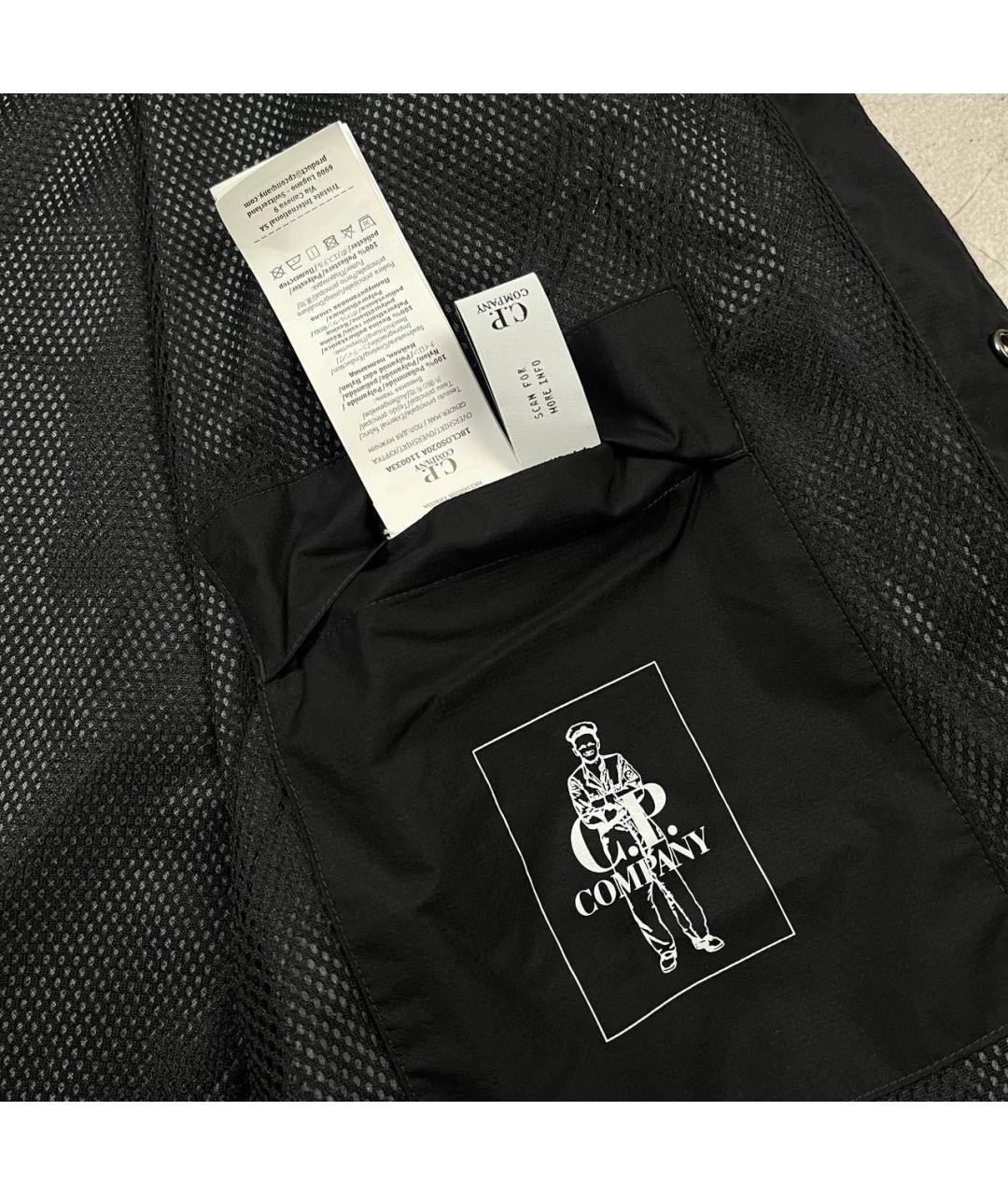 CP COMPANY Черная полиамидовая куртка, фото 7