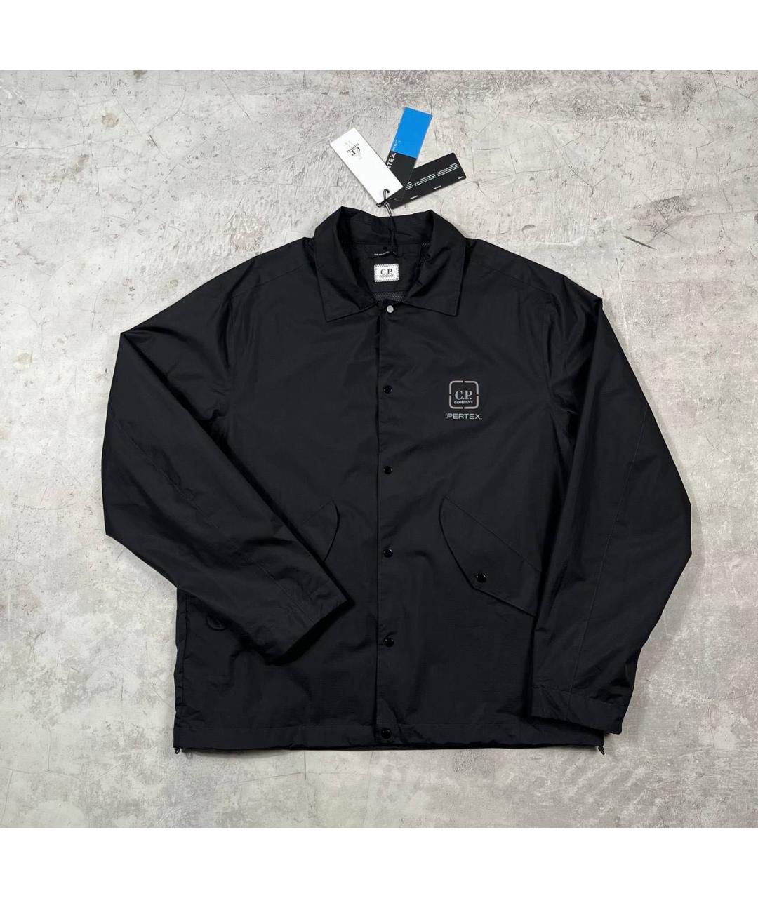 CP COMPANY Черная полиамидовая куртка, фото 4