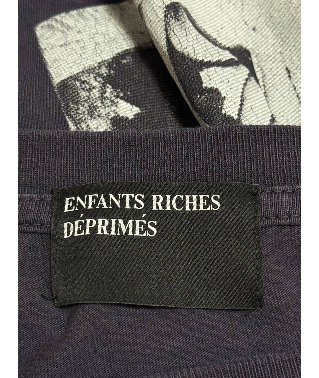 Enfants Riches Déprimés Фиолетовая хлопковая футболка, фото 3