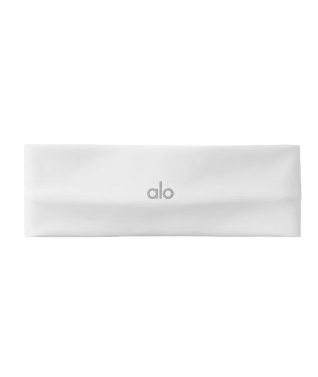 ALO YOGA Белая повязка, фото 1