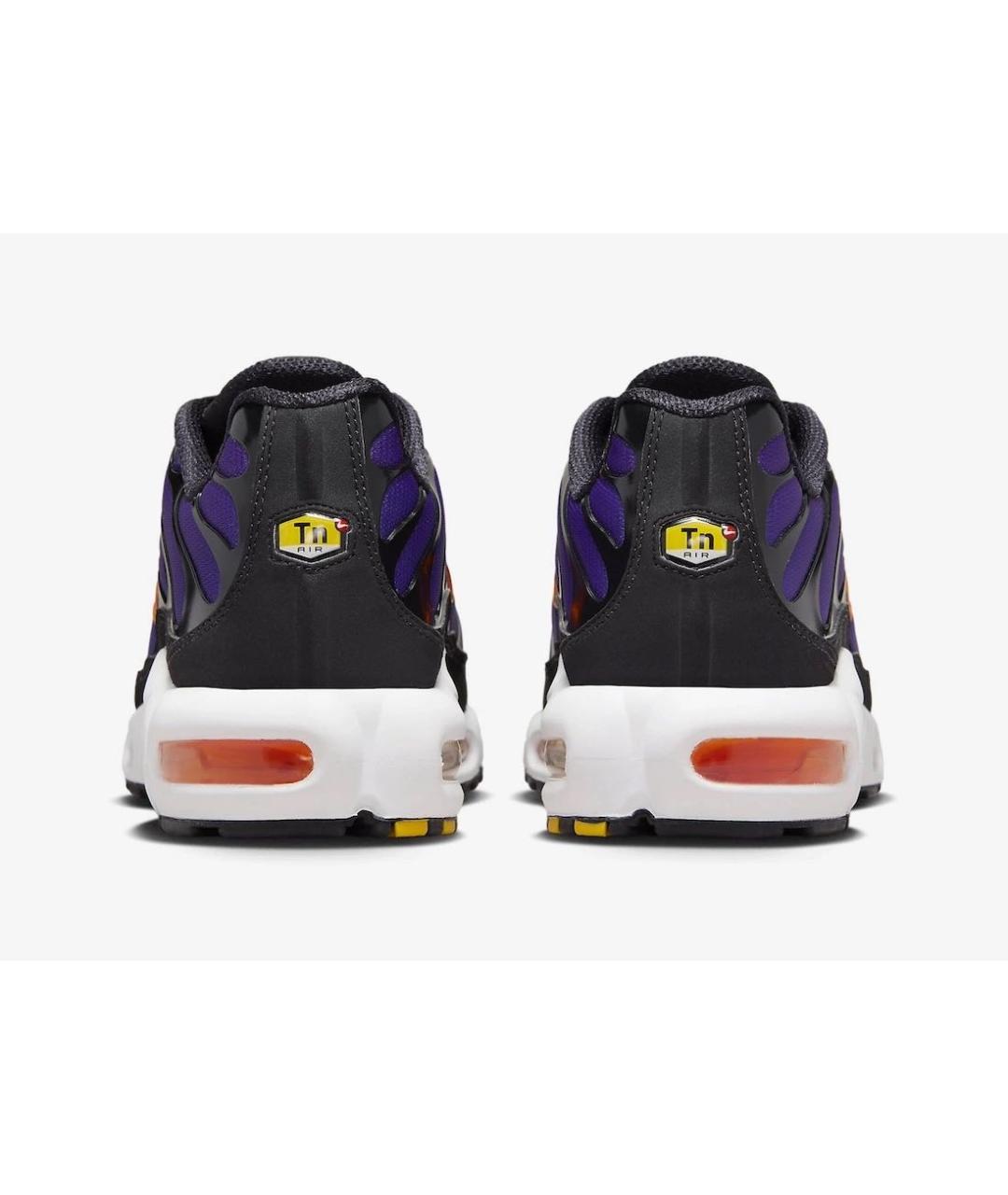 NIKE Фиолетовые текстильные низкие кроссовки / кеды, фото 4