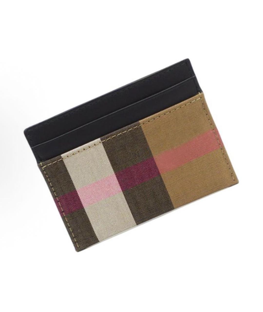 BURBERRY Коричневый кардхолдер, фото 2