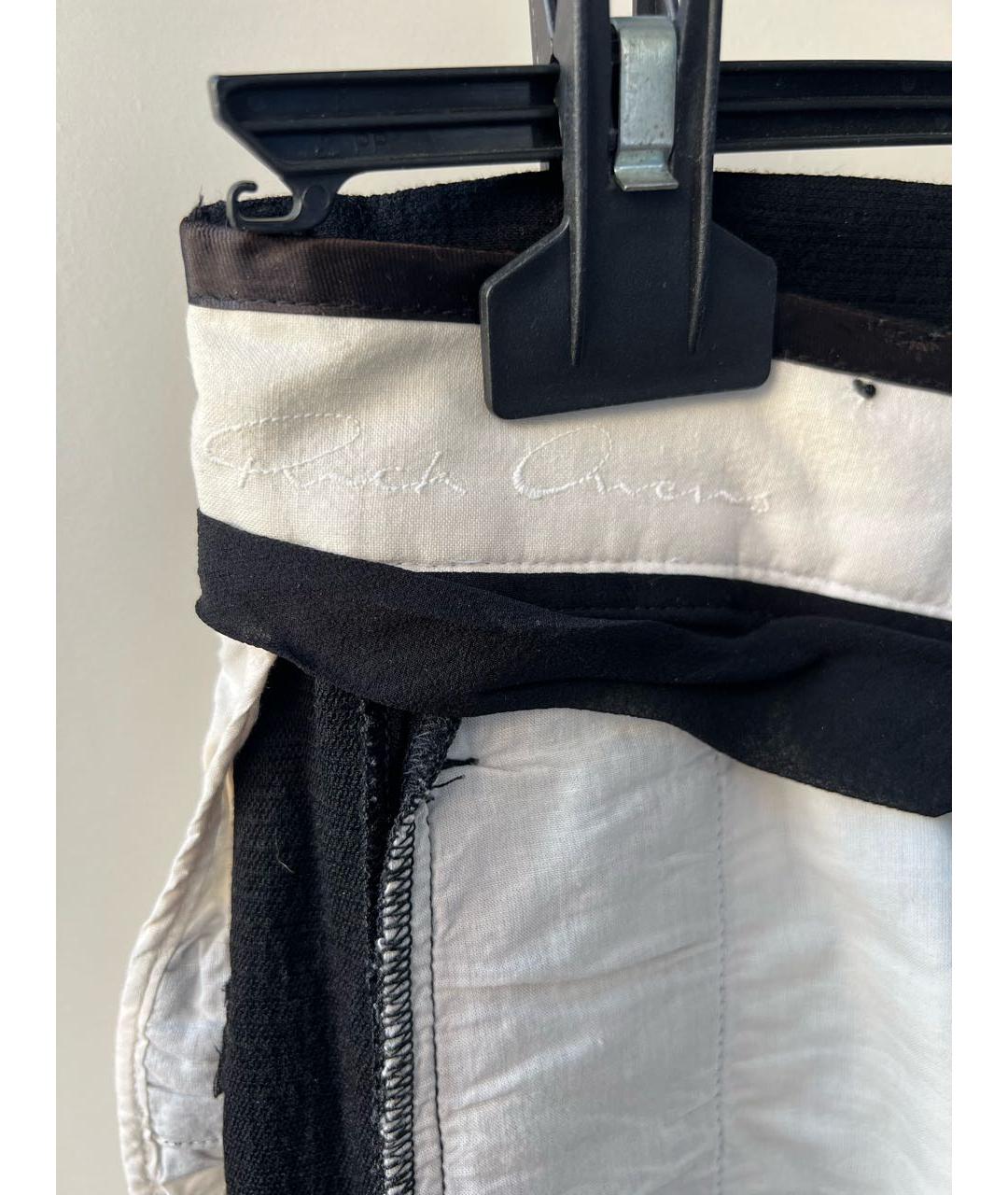 RICK OWENS Черные вискозные брюки широкие, фото 4