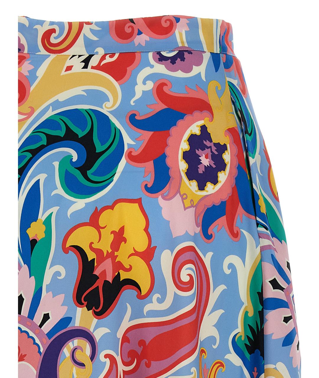 ETRO Мульти хлопковое платье, фото 4