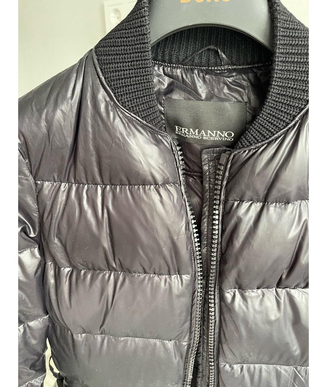 ERMANNO SCERVINO Черный пуховик, фото 3