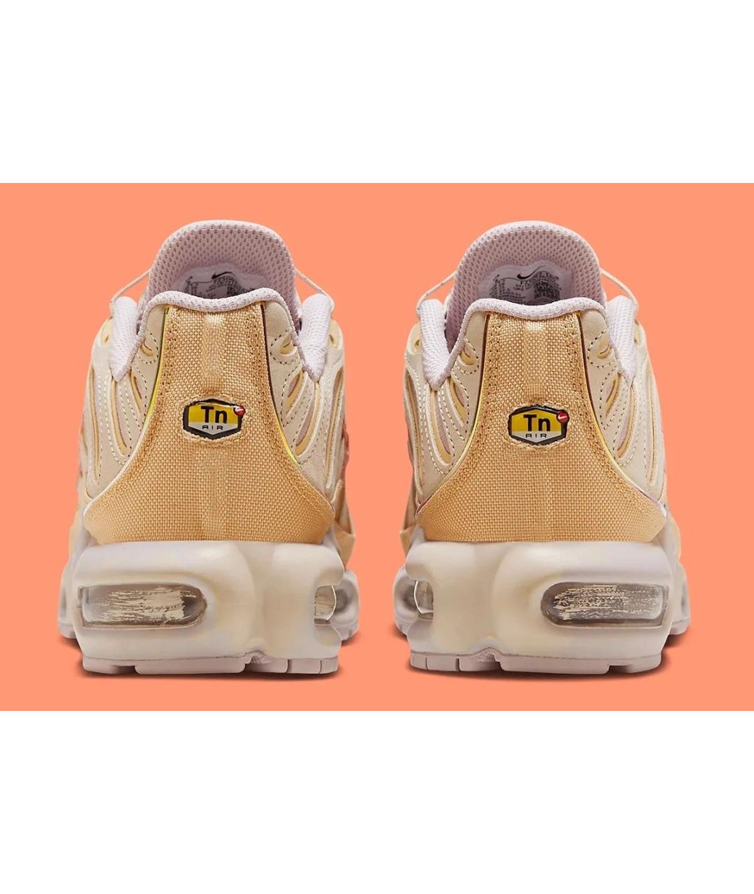 NIKE Коралловые текстильные низкие кроссовки / кеды, фото 4